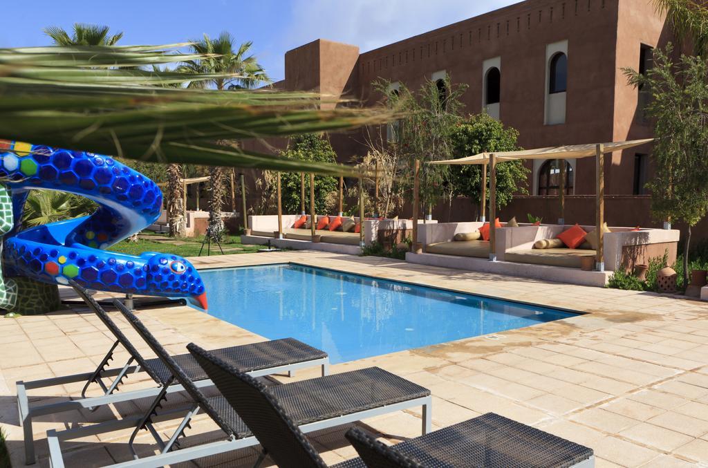 Kenzi Club Agdal Medina Hotel Lahebichate Екстериор снимка The swimming pool at the hotel